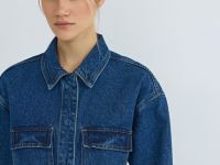 Джинсовая куртка, Синий