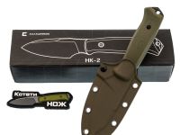 Нож Калашников НК-2, сталь AUS-8, рукоять G10, олива