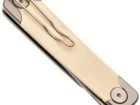 Складной нож SRM 131M-GT Enso bead blast сталь 14C28N, рукоять Ivory G10