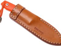 Нож с фиксированным клинком LionSteel M1 GOR, сталь M390, рукоять G10, оранжевый