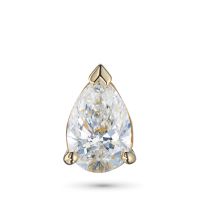 Классическая подвеска из желтого золота э0312пд11231154_white