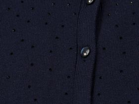 Кардиган со стразами для девочки