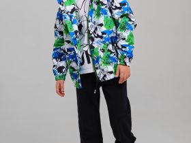 Куртка текстильная с полиуретановым покрытием для мальчиков (ветровка)