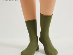 Носки Валенсия, желтые/зеленые