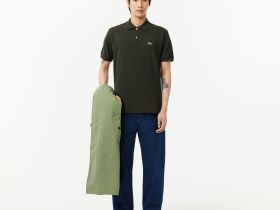Мужское поло Lacoste L1212 классического кроя