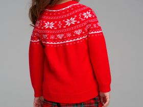 Джемпер детский трикотажный для девочек