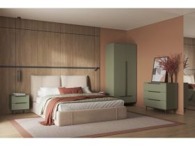 Комод Квелен 96x89 Оливковый