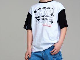 Шорты текстильные джинсовые для мальчиков