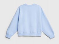 Свитшот с принтом для девочек, Голубой