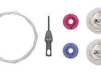 Застежки BOA IP1 для шоссейных велотуфель Fizik (белый комплект)