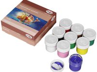 Набор акрила декоративный Гамма "Хобби" 9 цв*20 мл