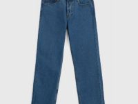 Прямые джинсы, Синий