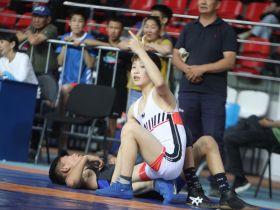 Масштаб впечатляет. Ковёр Павла Пинигина собрал тысячу юных борцов