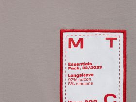 Лонгслив Red Square оверсайз Светло-серый размер 3XL