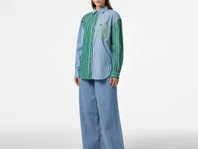 Женская рубашка Lacoste свободного кроя