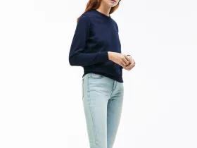 Женские эластичные джинсы Lacoste L!VE