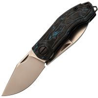 Нож-брелок CKF Keysha, сталь M398, рукоять титан/карбон