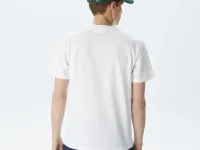 Мужская хлопковая футболка Lacoste свободного кроя
