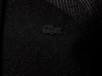 Женское облегающее длинное платье Lacoste на молнии с длинным рукавом