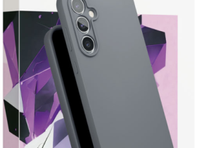 Клип-кейс VLP Aster Case для Samsung Galaxy A55 серый