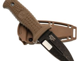 Тактический нож Кизляр ПП Страж-2, сталь AUS-8, рукоять эластрон, песочный