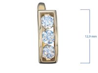 Серьги из желтого золота э0312сг08200954_white