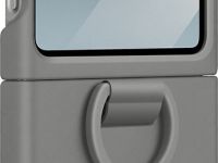 Клип-кейс Samsung Silicone Case Z Flip7 FE/Z Flip6 Cерый