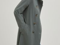 Плащ А-силуэта с поясом