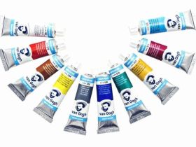 Акварель Talens "Van Gogh" 10 мл Оранжевый пирольный / PO73