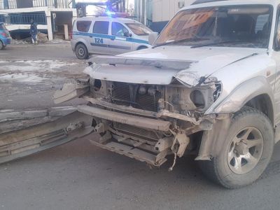 В Якутске в результате ДТП пострадал ребенок