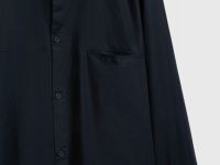 Рубашка из поплина, Черный