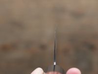 Нож шефа Сантоку Kanetsune, сталь DSR1K6, рукоять pakka wood