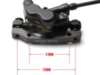 Stels Тормоз диск. гидр. Logan HD-M220 комплект 800/1400mm, цвет Черный