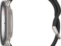 Умные часы Amazfit Active 2R Серебристые, с чёрным ремешком