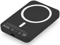 Внешний аккумулятор uBear Flow MagSafe, 5000mAh черный