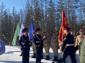Ленский район принял эстафету «Знамя Победы»