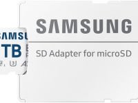 Карта памяти Samsung 1ТБ EVO Plus CL10 с адаптером белый