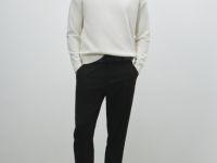 Брюки со стрелками, Черный