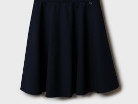 Юбка трикотажная "полусолнце"