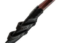 Нож Pocket Wolf Мини Тактик, сталь K340, рукоять G10/хаотичный карбон, красный