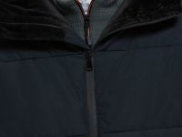 Стеганая куртка с капюшоном