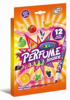 Набор фломастеров Carioca Perfume Xplosion 12 цв, ароматизированные чернила