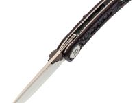 Складной нож Dr.Tech D3610MR, сталь 14C28N, рукоять микарта, Pattern Red