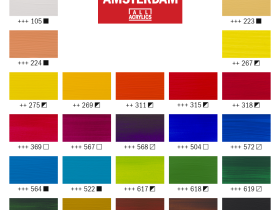 Набор акрила Talens "Amsterdam" 24 цв стандарт