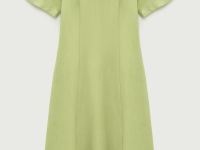 Платье миди с коротким рукавом