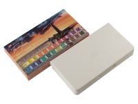 Набор акварели "Белые Ночи" Новейшая история, 24 шт х 2,5 мл, пластик