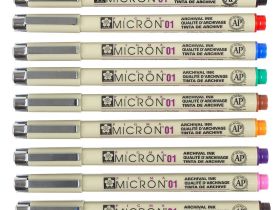 Линер Sakura "PIGMA MICRON 01" 0,25 мм, красный