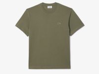 Мужская хлопковая Футболка Lacoste с коротким рукавом