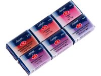 Набор акварели "Ладога" Фиолетовые и розовые цвета 6 шт х 2,5 мл, в пластиковом коррексе