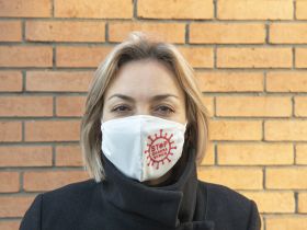 Маска тканевая Stop Coronavirus